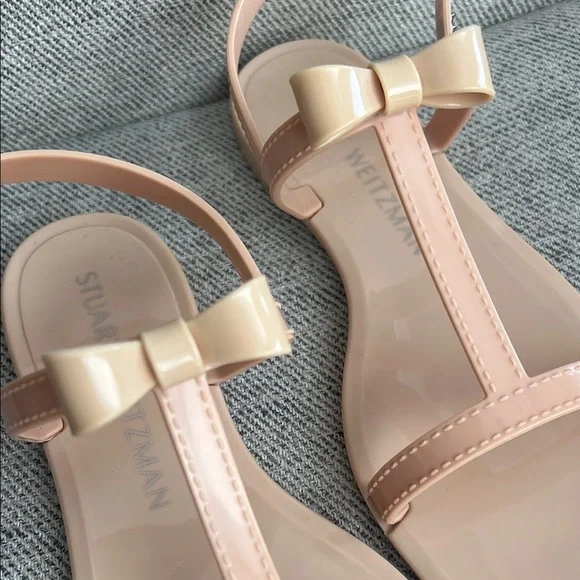Stuart Weitzman Women's Tan Sandals - Picture 6 of 6